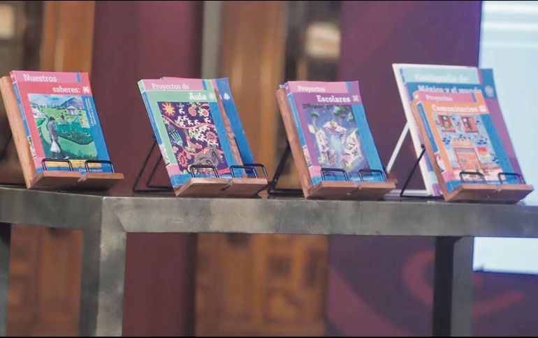 Los libros están acordes al plan de la Nueva Escuela Mexicana. EL UNIVERSAL/ Archivo