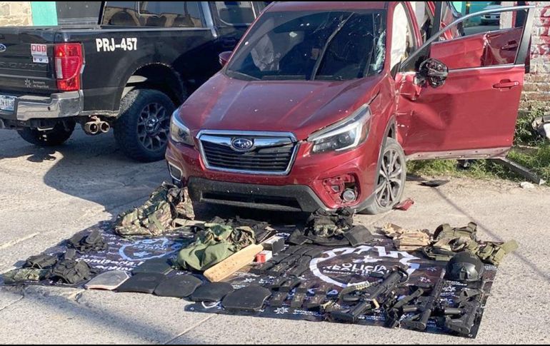 Se informa de manera preliminar la detención de una persona. ESPECIAL