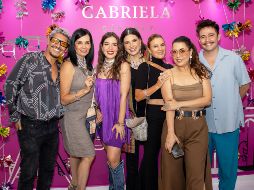 Luis Enrique Bolívar, Lorena Hecht, Artemisa Ramírez, Gabriela Sánchez, Gaby Sánchez, Karla Arroyo y José Luis Sánchez. GENTE BIEN JALISCO/ Christian Pérez