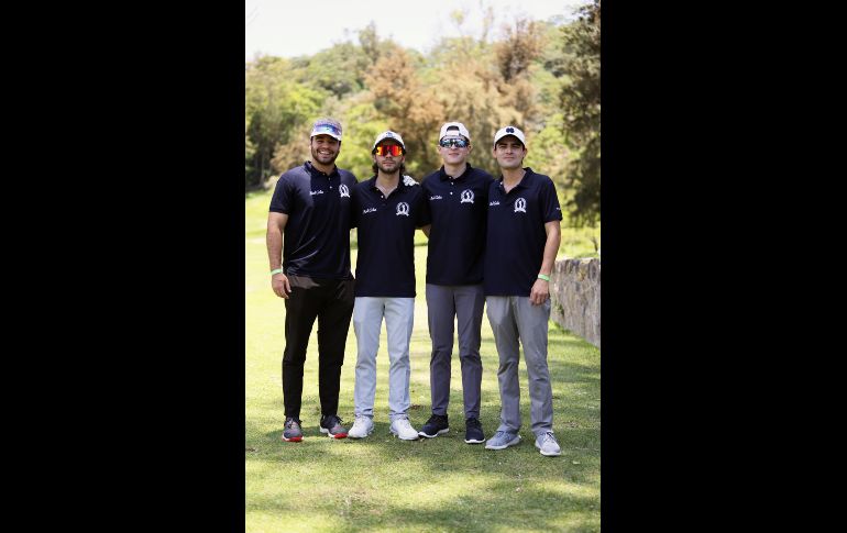 Pablo Orozco, Paulo Barbosa, José Mario Cadena y Alberto Tapia . GENTE BIEN JALISCO/ Claudio Jimeno