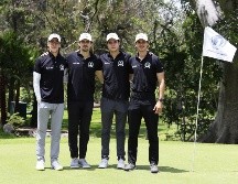Álvaro Lapuente Orendain, Pablo Martínez Gallardo, Andrés Cervantes Topete y Pablo Díaz del Castillo Álvarez. GENTE BIEN JALISCO/ Claudio Jimeno