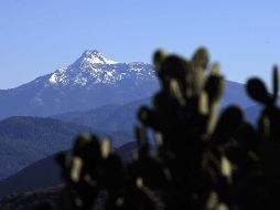 Vista del volcán Nevado de Colima, desde Tapalpa. EL INFORMADOR / ARCHIVO