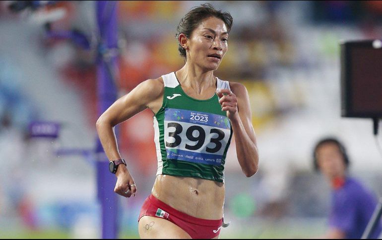 Laura Galván dio la marca requerida para conseguir su boleto a la justa veraniega del siguiente año. ESPECIAL/Conade