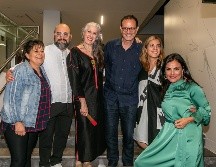 Ana Ramón, Igor Lozada, María Pagés, El Arbi El H Arti, Denisse Flores y Dolores Tapia. Gente Bien/ Jorge Soltero