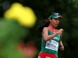 La marchista Alejandra Ortega tuvo una participación histórica para nuestro país dentro de la prueba de los 35 kilómetros. AFP / ARCHIVO