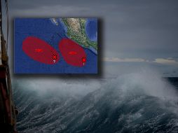 Las zonas de baja presión podrían transformarse en las tormentas nueve y diez  de la temporada de ciclones y huracanes.  SMN / UNSPLASH