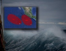 Las zonas de baja presión podrían transformarse en las tormentas nueve y diez  de la temporada de ciclones y huracanes.  SMN / UNSPLASH