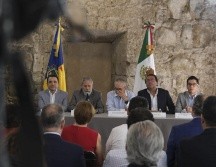 Esta mañana el Colegio de Notarios de Jalisco participó en la presentación del Mes del Testamento. ESPECIAL