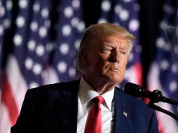 El exmandatario republicano está imputado de 13 delitos. AP/Archivo