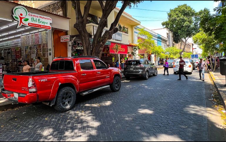 La Dirección de Movilidad y Transporte de Guadalajara adelantó que iban a reforzar la vigilancia vial en la zonas del centro histórico. EL INFORMADOR / ARCHIVO