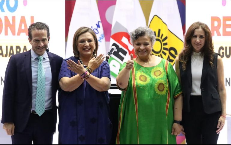 PAN, PRI y PRD abrieron sus puertas a Movimiento Ciudadano, y particularmente al Gobernador de Jalisco. EL INFORMADOR/ H. Figueroa.