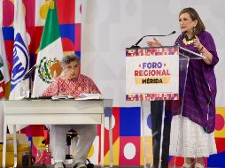 Entre Beatriz Paredes y Xóchitl Gálvez saldrá la candidata que enfrente a Morena en la elección federal del próximo año. SUN/G. Espinosa