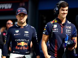 Una penalización le valió a Checo Pérez su podio en Países Bajos. RED BULL CONTENT POOL