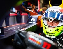 Checo Pérez perdió su podio en Países Bajos. RED BULL CONTENT POOL