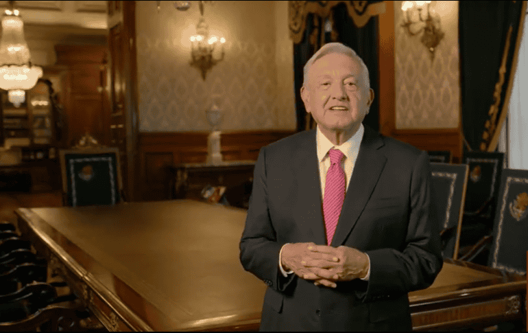 López Obrador destacó los avances económicos de su gobierno. ESPECIAL