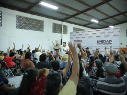 En sus discursos, resaltó la instrucción seguida por los gobiernos surgidos de la Cuarta Transformación, que implica escuchar y respetar las voces del pueblo. CORTESÍA