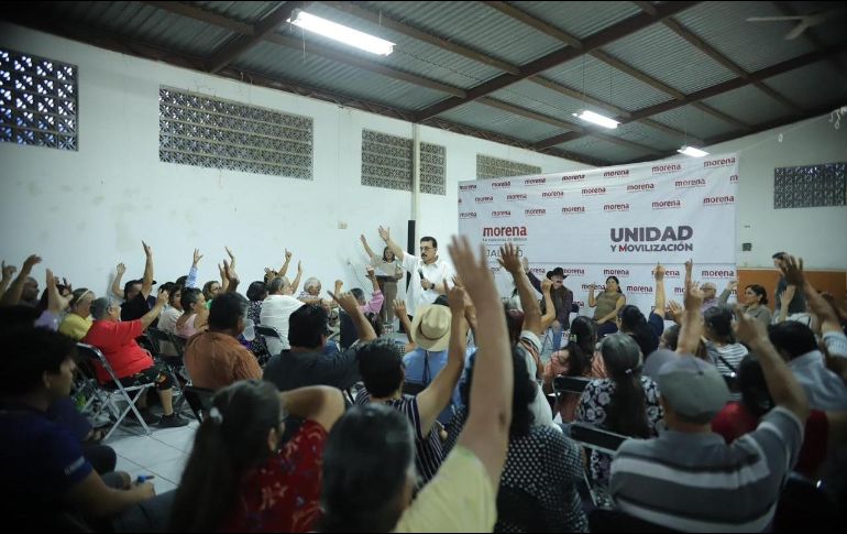 En sus discursos, resaltó la instrucción seguida por los gobiernos surgidos de la Cuarta Transformación, que implica escuchar y respetar las voces del pueblo. CORTESÍA