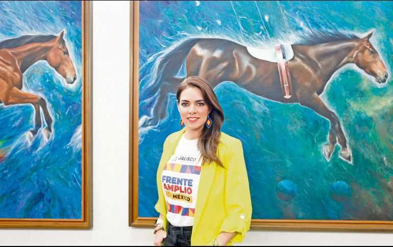 Laura Haro afirma que en las filas emecistas existen extraordinarios compañeros y compañeras que pueden fortalecer al Frente Amplio por México. ESPECIAL