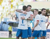 Ferran Torres y Robert Lewandowski fueron los autores de dos goles en cuatro minutos para darle el triunfo a los blaugranas. EFE
