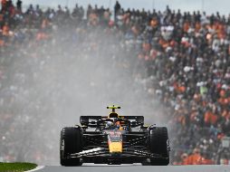 SERGIO PÉREZ. La próxima carrera de la F1 será la del Gran Premio de Italia el domingo 3 de septiembre. AFP / J. Thys