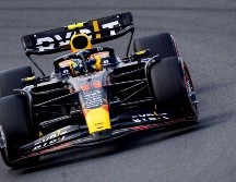 Sergio Pérez se quedó fuera del podio en el GP de Países Bajos./ EFE