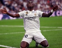 Vinicius cayó lesionado durante los primeros minutos del partido que el Madrid le ganó 1-0 de visita al Celta de Vigo el viernes pasado. AFP / ARCHIVO