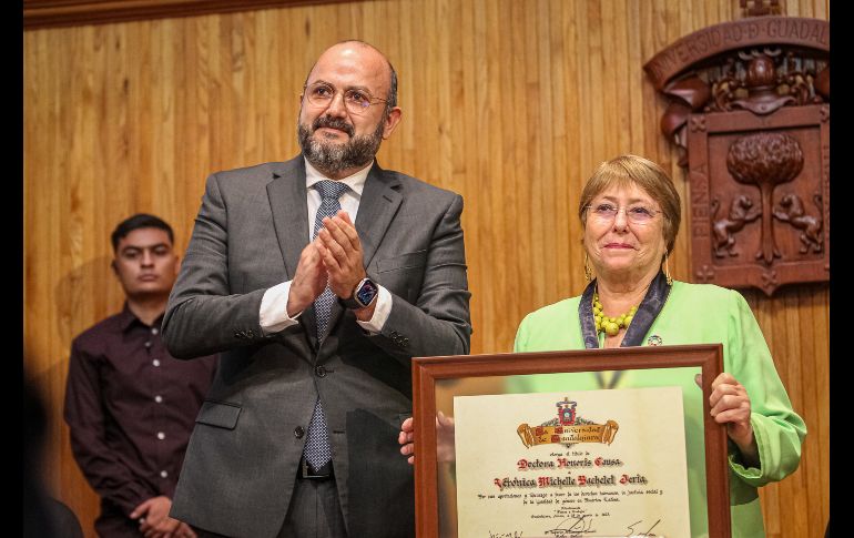 Bachelet brindó un discurso en el cual señaló a la violencia contra las mujeres como uno de los principales problemas en América Latina y el Caribe debido a la alta cantidad de víctimas de feminicidio en la zona. EL INFORMADOR / H. Figueroa