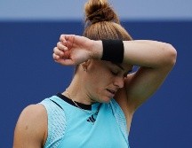 Sakkari ha sido eliminada en la primera ronda de un Grand Slam por tercera ocasión consecutiva. EFE/W. Oliver