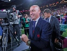 Luis Rubiales cumple una suspensión provisional de 90 días impuesta por la FIFA. AFP/F. Fife