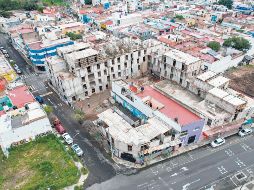 En el Centro de Guadalajara se han puesto en marcha obras para construir departamentos a bajo costo. EL INFORMADOR/ A. Navarro