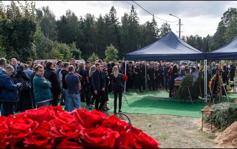 Prigozhin falleció el pasado 23 de agosto cuando se estrelló el avión privado en el que volaba a unos 300 kilómetros al noroeste de Moscú. EFE / A. Maltsev