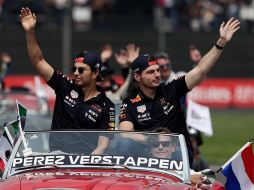 A comparación de Checo, Verstappen está en un gran momento y está cada vez más cerca de lograr su tercer campeonato de F1. SUN/Archivo