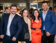 Óscar Ingelmo, Claudia Elizondo, Ana Victoria Martínez y Milton Casas. GENTE BIEN JALISCO/ Jorge Soltero