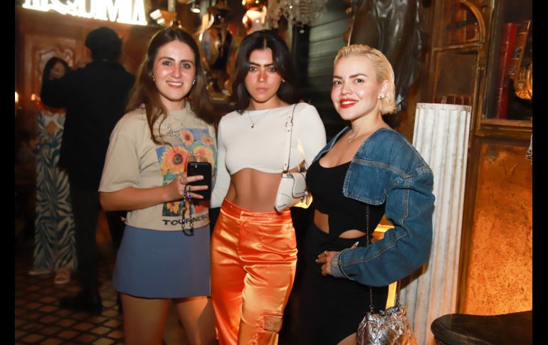 Sarai Angulo, Yordanka Olvera y Martha García. GENTE BIEN JALISCO/ Tony Martínez