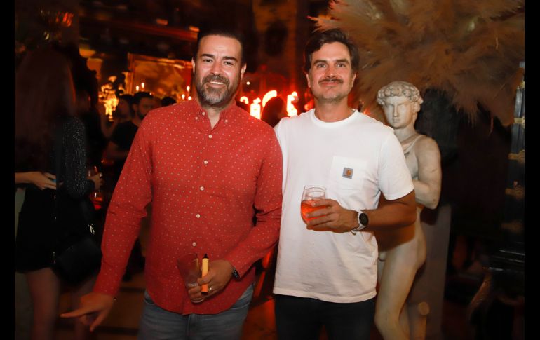 Óscar Barrera y Manuel Echegaray. GENTE BIEN JALISCO/ Tony Martínez