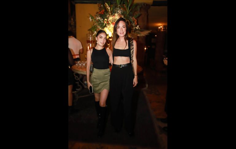 Mafer Heredia y Estefanía Rivera. GENTE BIEN JALISCO/ Tony Martínez