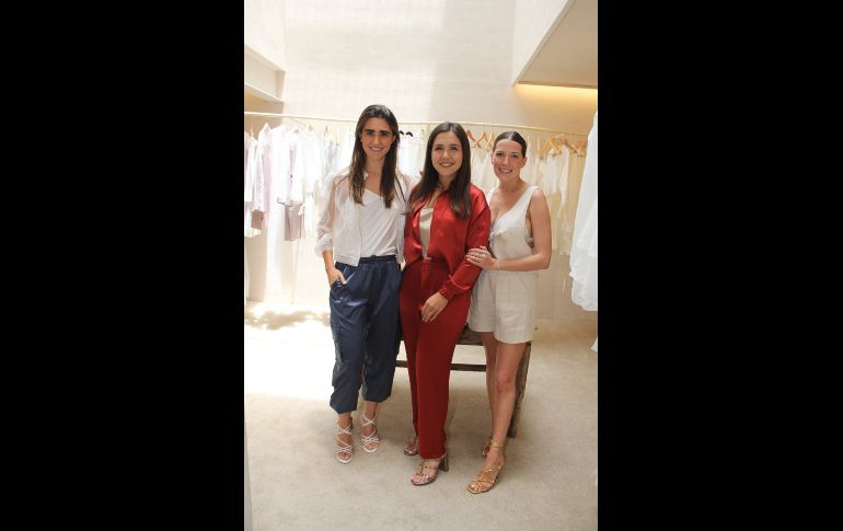 Emilia Hernández, Fer Mena e Inés Razón. GENTE BIEN JALISCO/ Esmeralda Escamilla