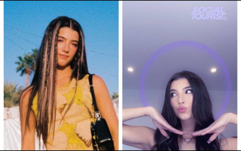 La norteamericana, Charli D'Amelio que gana más en TikTok. ESPECIAL / TWITTER @charlidamelio