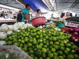 El precio del limón con semilla comenzó a dispararse en los últimos días en la ciudad. EL INFORMADOR / H. Figueroa