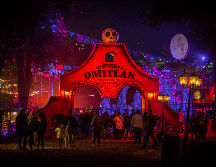 A lo largo de cinco hectáreas, podrán encontrar impactantes espectáculos multimedia, música en vivo, lo mejor de la gastronomía típica local, instalaciones artísticas, performance, photomoments y muchas sorpresas más.CORTESÍA / Calaverandia