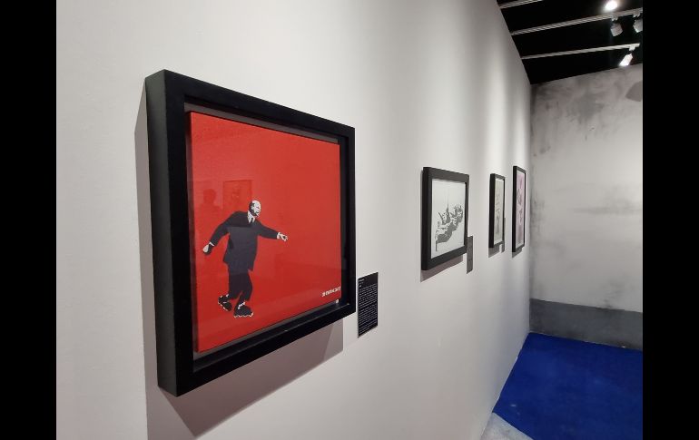 Guadalajara se une al grupo de ciudades que albergan la exposición que celebra la creatividad y los mensajes del artista urbano Banksy, una de las figuras del arte contemporáneo más afamadas alrededor del mundo. EL INFORMADOR / K. Esparza