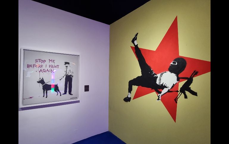 Guadalajara se une al grupo de ciudades que albergan la exposición que celebra la creatividad y los mensajes del artista urbano Banksy, una de las figuras del arte contemporáneo más afamadas alrededor del mundo. EL INFORMADOR / K. Esparza