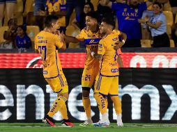 Ozziel Herrera hizo el primero de los Tigres. IMAGO7/J. Mendoza