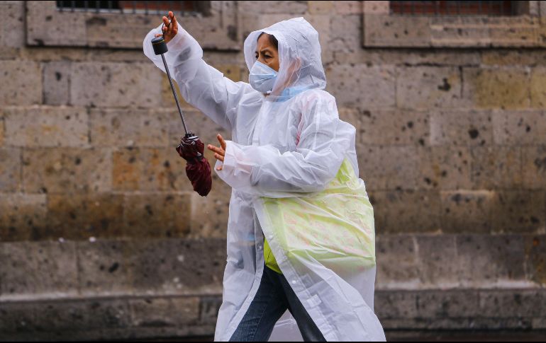 En el caso de Jalisco, se esperan algunos episodios de lluvias dispersas en todo el estado a partir del medio día. EL INFORMADOR / ARCHIVO