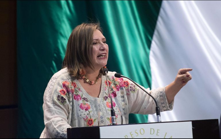 El Frente Amplio por México ratifica a la senadora del PAN, Xóchitl Gálvez, para liderar la alianza. SUN / ARCHIVO