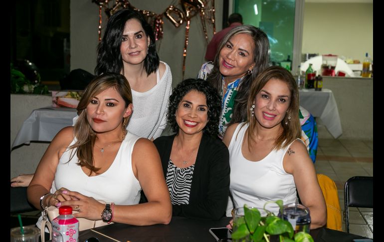 Erika Becerra, Velia Ruiz, Lili Ramírez y Cecy Loreto. GENTE BIEN JALISCO/ Jorge Soltero