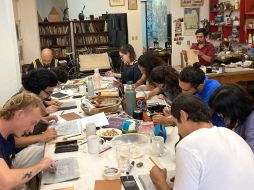 Este proyecto fue desarrollado en el taller de grabado Bordes Bordes. CORTESÍA