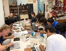 Este proyecto fue desarrollado en el taller de grabado Bordes Bordes. CORTESÍA