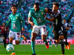 El empate deja a León en la décima posición del torneo, y al Necaxa al fondo de la clasificación. IMAGO7/R. Balandrán