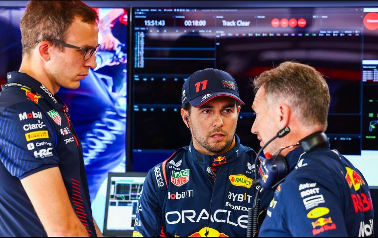 Checo remontó en Italia. RED BULL CONTENT POOL